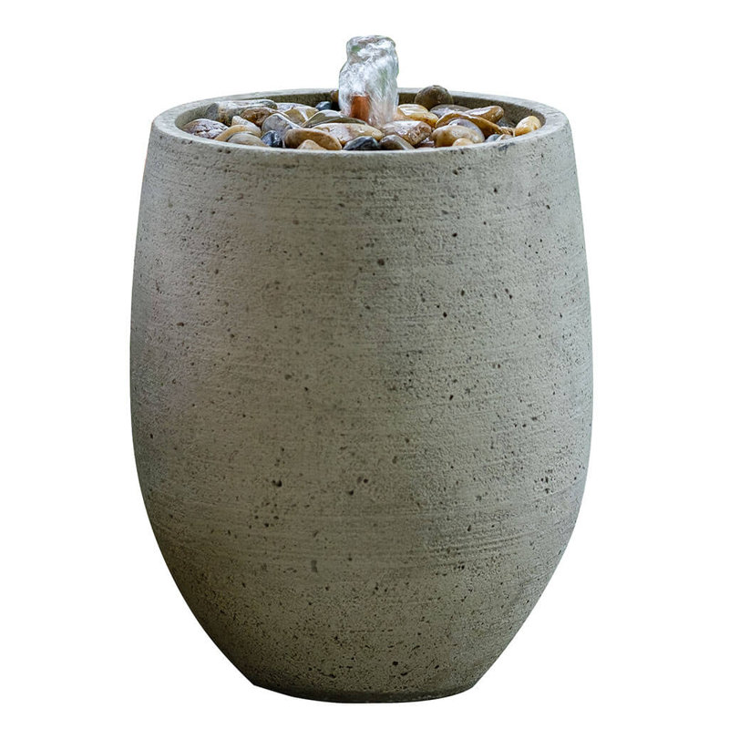 Bayou Breeze Yayla Concrete Fountain Wayfair